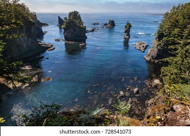 View From Cape Flattery, Makah Reservation, Olympic Peninsula, Washington State,USA