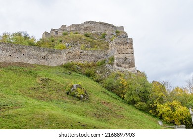 View Of The Devín Castle From Below, Slovakia