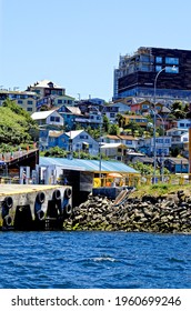 View Of Castro Bay, Chiloé Island In Chile's Lake District. 11th Of January 2014 - Castro Chile, South America