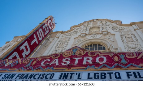 View Of The Castro Theater In The Castro Distract Of San Francisco