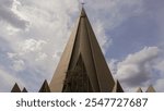 View of the Maringá Cathedral in southern Brazil