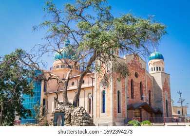 View To The Catholic Eparchy In Keren, Eritrea