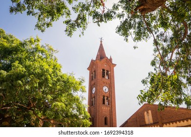 View To The Catholic Eparchy In Keren, Eritrea