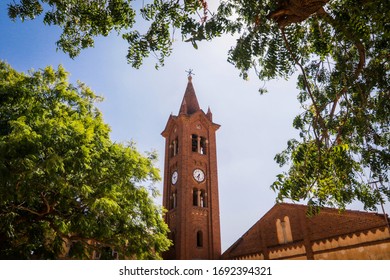 View To The Catholic Eparchy In Keren, Eritrea