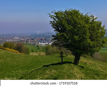 A View Of The Central Fife Landscape From The Slopes Of Hill Of Beath In Fife.