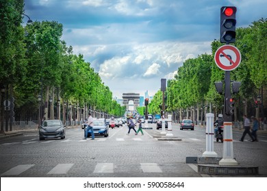 View The Champs Elysees