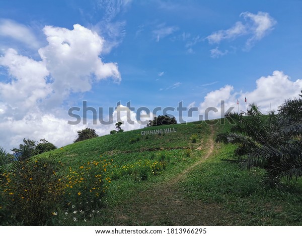 View Chanang Hill Hilltop Bingkor Keningau Stock Photo Edit Now 1813966295