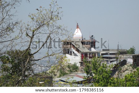 A View of Chandi Devi Temple Haridwar