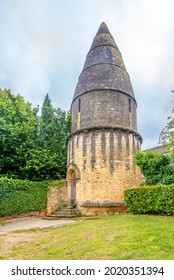 View At The Chapel Lanternes Des Morts Near Cathedral Of Saint Sacerdos In Sarlat La Caneda - France