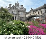 View of the chapter house from the churchyard of the Cathedral of the Holy Trinity in Dublin