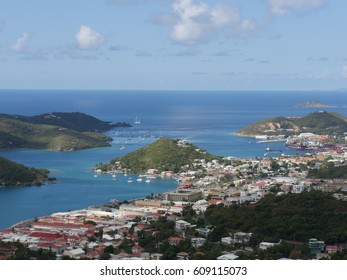 View  Of Charlotte Amalie In St. Thomas, US Virgin Islands 