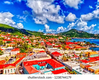 View Of Charlotte Amalie US Virgin Islands