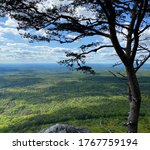 The view from Cheaha State Park in Alabama
