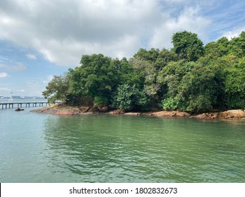 View Of Chek Jawa Wetlands In Pulau Ubin