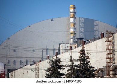 View Of The Chernobyl New Safe Confinement