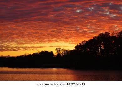 View Of The Chesapeake Bay Sunset.