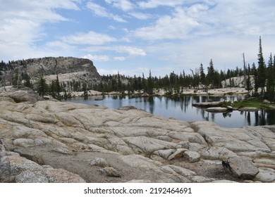 A View Of Chewing Gum Lake Within The Emigrant Wilderness Of The Stanislaus National Forest.