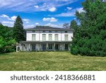 View of the Chralie Chaplin house in Swistzerland