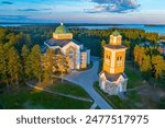 View of Kerimäki church in Finland