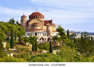 View Of  Church Of St. Paul The Apostle.  Thessaloniki. Greece. 