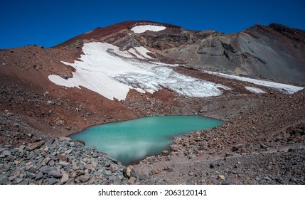 View Of Cirque Lake And The Lewis Glacier On South Sister