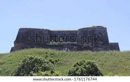 View of the Citadelle de Bitche located in Lorraine France