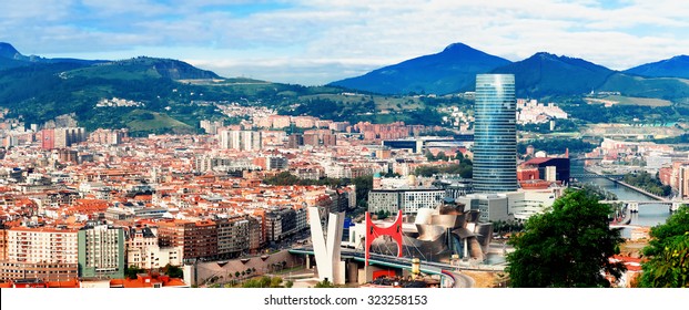 View Of City Bilbao, Spain