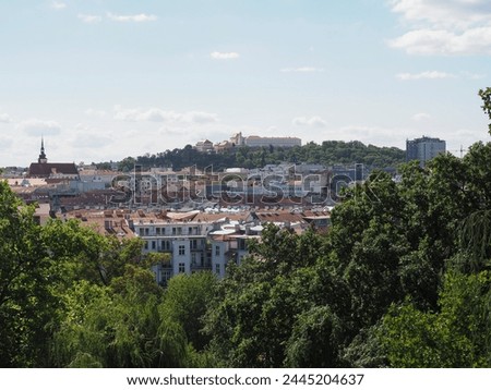 View of the city of Brno, Czech Republic