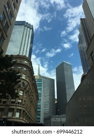 View Of City Center District In Dallas, Texas, USA. Photo Taken In 2017