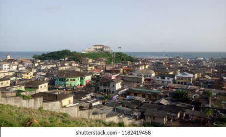 View Of The City Of Elmina, Ghana.