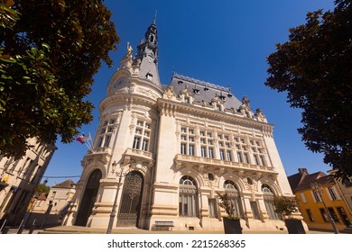 View Of City Hall Of Sens - Mairie De Sens, Yonne. France