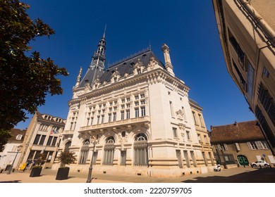 View Of City Hall Of Sens - Mairie De Sens, Yonne. France