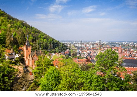 Similar – Image, Stock Photo HEIDELBERG