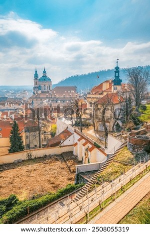 Similar – Image, Stock Photo Prague city view historical buildings
