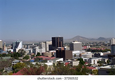 View Of The City, Windhoek, Namibia