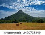 View of Civitella del Tronto, in Teramo province, Abruzzo, Italy