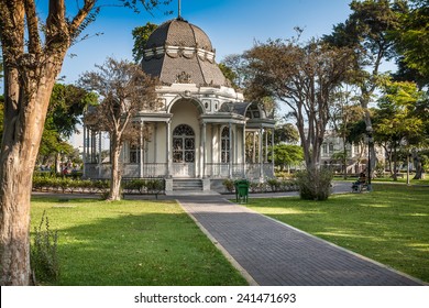 View Of Classic Bizantine Built In Exposition Park, Lima, Peru.