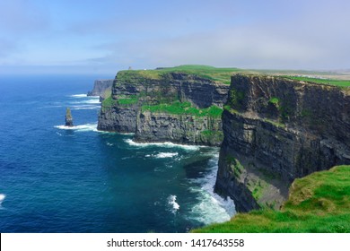 View Of The Cliffs Of Moher In Ireland