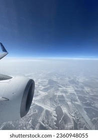 view of the clouds from an airplane