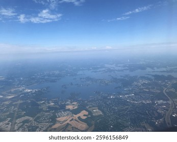 view of the clouds from a plane
