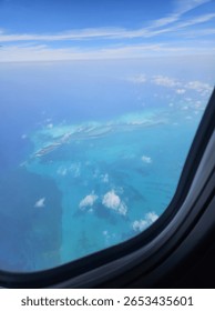 view of clouds from a plane