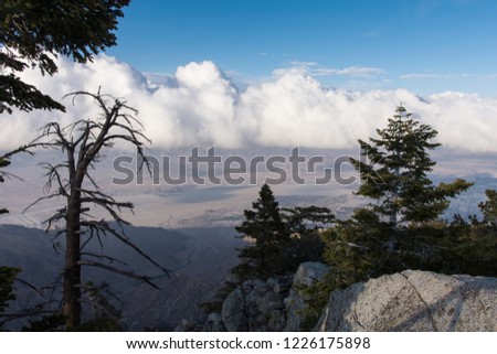 View of the Coachella Valley from the Palm Springs Aerial Tramway