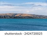 View of the coastal town of Victor Harbor in South Australia