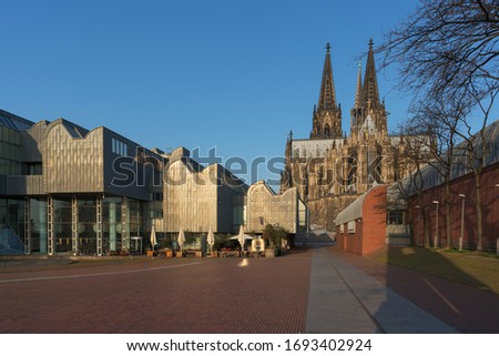 View of the Cologne Cathedral