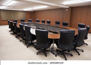 View Of The Conference Room, No People