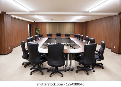 View Of The Conference Room, No People