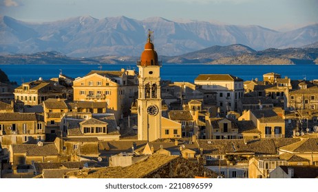 View Of Corfu Old Town, Greece