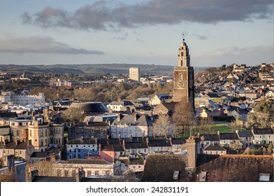 View Of Cork City, Ireland.