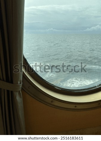 Similar – Image, Stock Photo Further prospects Window