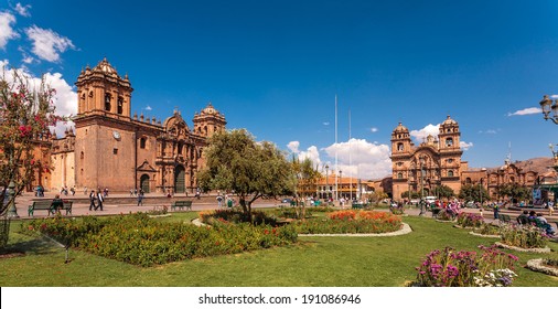 View Of  Cuzco Cathedral Church